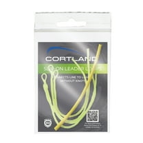 Cortland Slip-On Braided Floating Leader Loops, Yellow, 50-Pound Test, 601369