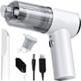 thumbnail image 1 of 120W 6000Pa Car/Home Wireless Handheld Vacuum Cleaner Compressor for House Car Office Sofa (Black), 1 of 7