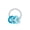 Blue, variant on Bumkins Baby Silicone Teething Charms: Pink