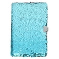 thumbnail image 1 of Cute Reversible Sequin Notebook with Lock for Kids Mermaid Journal for Girls Ideal for Daily Writing and School Supplies, 1 of 7