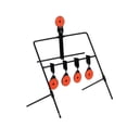 thumbnail image 1 of 5 Targets Self Resetting Air Shooting Metal Target Set for Practice Playing (Black), 1 of 5