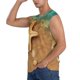thumbnail image 3 of Fotbe Starfish And Seashell 1 Men's Camiseta sin Mangas Estampada para Hombres, Playera Casual para Gimnasio, Entrenamiento, Playa-X-Large, 3 of 7