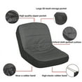thumbnail image 3 of 2Pack Universal Riding Lawn Mower Tractor Seats Cover Padded Comfort Pad Storage Pouch Medium Black, 3 of 4