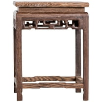 FOLOYORI Vase Display Rack Wooden Flower Pot Stand 1Pcs 5.5x3.5x3.5in