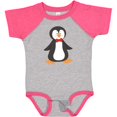 thumbnail image 3 of Inktastic Cute Penguin, Penguin With Red Bow Tie Boys or Girls Baby Bodysuit, 3 of 5