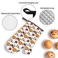 thumbnail image 3 of Daiia Maple leaf nut Mushroom Pattern Oven Mitts and Pot Holders 4 pcs Set,High Heat Resistant 500 Degree Extra Thicken Long Kitchen Cotton Oven Glove, 3 of 6