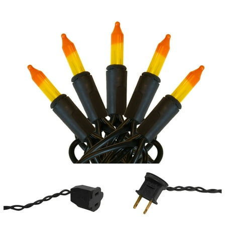 LumaBase Electric Mini String Lights - Candy Corn