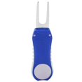 thumbnail image 2 of Fork,  Pitchfork Convenient Small Size Retractable Practical  For Outdoor For Backyard Blue, 2 of 8