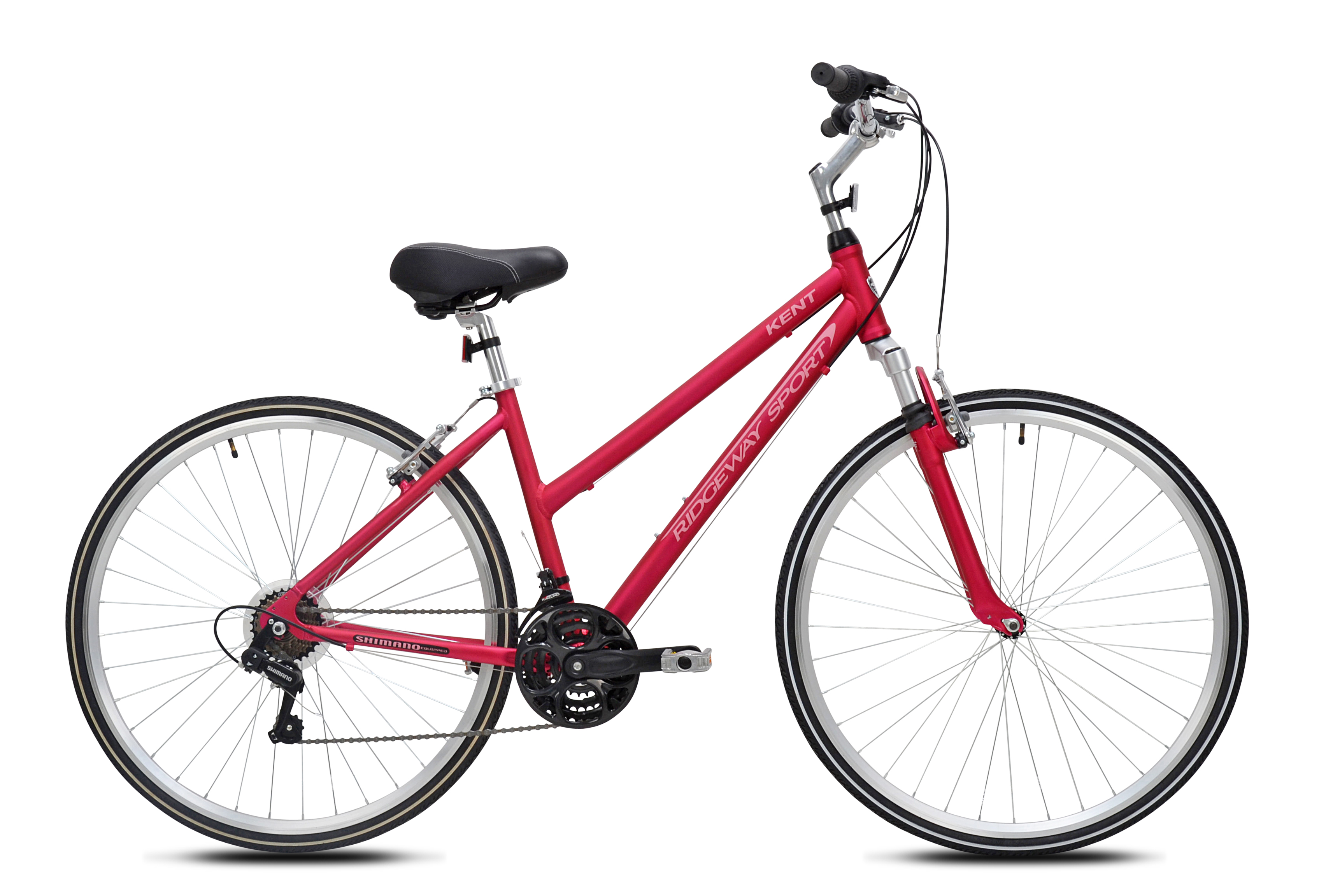 700C Kent Ridgeway Sport Adult Bicycle, Raspberry