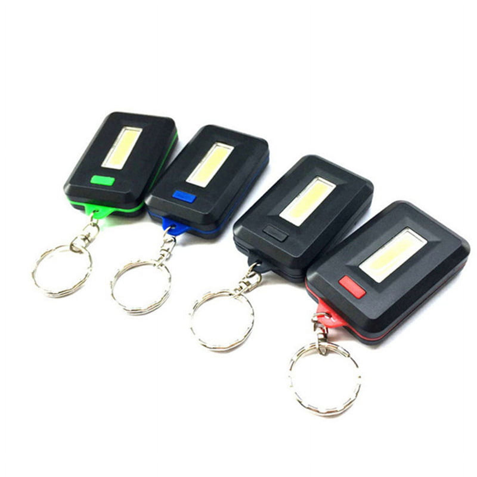LED Keychain Flashlight Mini Super Bright Bright Keychain Light 4 Pack Walmart