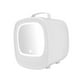 thumbnail image 3 of Mini refrigerador, refrigerador compacto de 6L con espejo de maquillaje iluminado, refrigerador portátil para maquillaje Uso doméstico del coche blanco, 3 of 9