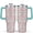 Greenish-blue, variant on 40oz Strawberry Tumbler with Handle & Straw, Stainless Steel Insulated Cup, Leak Proof Travel Mug, Keeps Drinks Hot/Cold, Nurse Coffee Cup, Gifts for Women Men