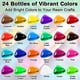 thumbnail image 2 of Set de Pigmentos de Resina Epóxica SigWong 24 Colores + 6 Brillantinas 6 ml, 2 of 6