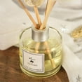 Pengzhipp Reed oil diffuser with natural incense sticks, glass bottles