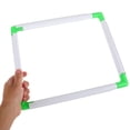 thumbnail image 2 of UPGRATOR 1Pc White Plastic Embroidery Frame Clamp Tool Easy Assemble Universal Use for Needlepoint Quilting, 2 of 8