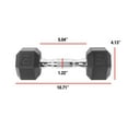 thumbnail image 2 of CAP Barbell Coated Hex Dumbbell, Single 3 - 100 lb, 2 of 6