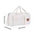 thumbnail image 3 of Baby Diaper Bag Tote, Mommy Bag, Travel Bag, Cute Diaper Bags Crossbody Baby Bags for Girl, Large Cute Duffle Bag Weekender Bag for Hospital and Weekender Travel (Bear), 3 of 8
