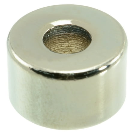 

1/4 x 5/8 x 3/8 Black Chrome Plated Steel Spacers (6 pcs.)
