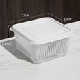 thumbnail image 2 of Kitchen Plastic Food Container Durable Food Storage Box Saving Your Time and Money, 2 of 2