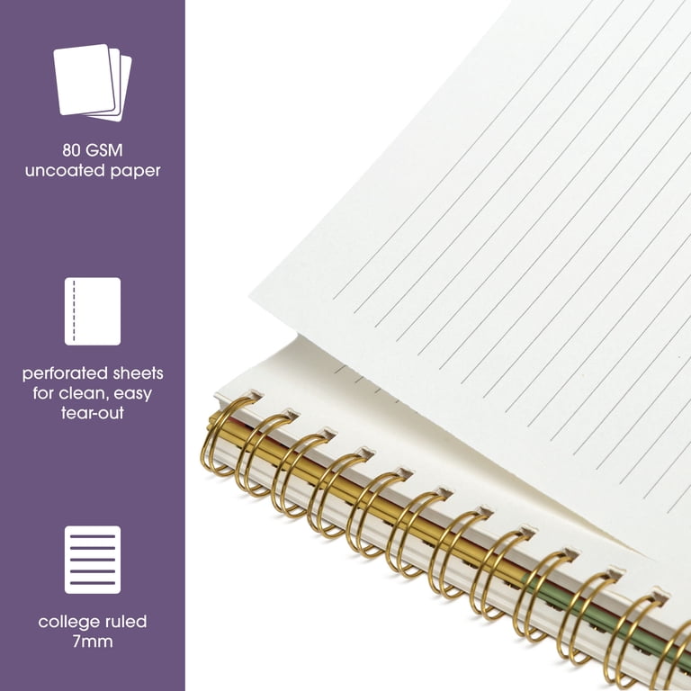 Color Block Hardcover Spiral Notebook photo 4