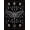Black White, Pattern 5, variant on ODIKA 8'x10' Washable Area Rug Academia Moth Gothic Galaxy Phase Mystical Symmetry Witchy Death Flowing Dynamic for Living Room, Under Sectional, Family , Durable, Non-Slip