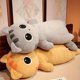 thumbnail image 3 of Large long cute cat pillow doll sleeping pillow girl gift plush toy, 3 of 5