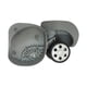 thumbnail image 1 of 2 ruedas para maleta de viaje, ruedas para carrito, piezas de reparación, altura 9,1 cm, silenciosas Gris, 1 of 9