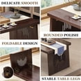 thumbnail image 5 of Multi functional Japanese Style Floor Table, Low Altar Table for Meditation, Tatami Coffee Table, Small Tea Table for Floor Sitting, for Dining & Spiritual Practices ( Color : Natural , Size :60x40x3, 5 of 7