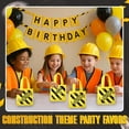 thumbnail image 3 of Bedwina Construction-Themed Goodie Bags for Kids, Birthday Party Supplies and Party Favor Bags, 12-Pack, 3 of 7