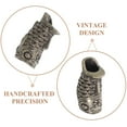 thumbnail image 7 of FOMIYES 3Pcs Grey Cupronickel Fish Pendant Charm Vintage Design for Lanyard Jewelry Making, 7 of 7