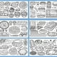 thumbnail image 3 of Rollo de Dibujo para Niños 11.8x118 Pulgadas 2025 Nuevo Rollo de Papel para Colorear Pegable para Niños Pequeños Papel de Dibujo para Pintar DIY Rellenar Cuadro Tabla para Colorear Shee, 3 of 7