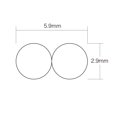 thumbnail image 4 of Sanwa Supply Extension Cable (Audio/3.6m/Voice/Stereo/Mini Plug) KM-A3-36K2, 4 of 5