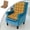 Yellow-45X85CM, variant on Chair Back Cushion, Rocking Chair Cushion, 18"x34" Chair Cushion, Tufted Back and Seat Cushion Non Skid , Chair Pad for Indoor Home, Kitchen, Desk Chair, Dining Chairs
