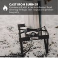 thumbnail image 4 of Gas One Friteuse à Dinde au Propane, Brûleur, Trousse Complète - Frire et Faire Bouillir la Dinde - avec Régulateur de Propane à Haute Pression et Tuyau, Noir, 4 of 4
