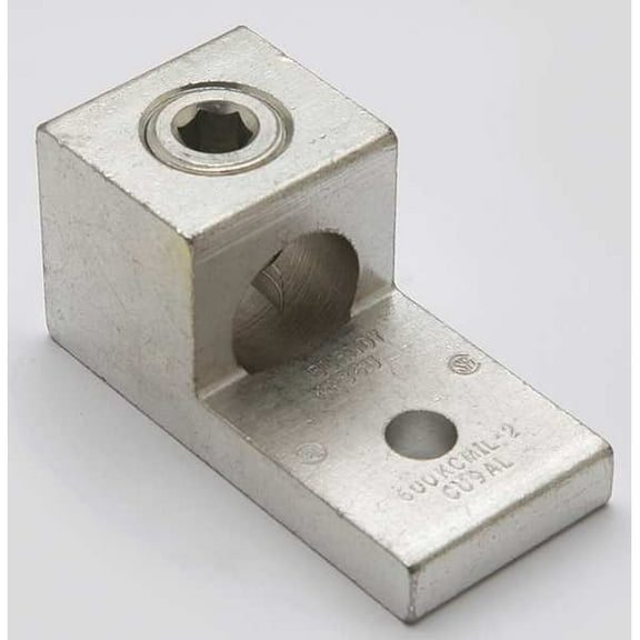 Burndy MechConn,Aluminum,3/8 in,Hex KA36U