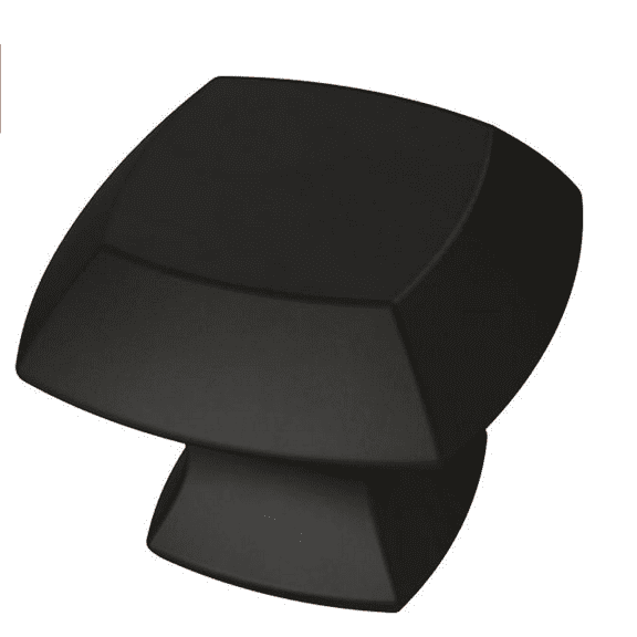 Liberty P29530C-FB Flat Black 1 1/4" MandaraCabinet Drawer Knob 10 Pack