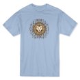 thumbnail image 1 of Boho Lion Design Men's Light Blue T-shirt, 1 of 1