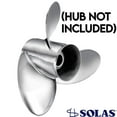 thumbnail image 2 of New Stainless Steel Propeller Compatible With Johnson/Evinrude Ficht 15 Spline 200 225 For Years 1999-2002 By 9575-153-19 Diameter 15.25" x 19" Pitch 3 Blades RH Pro-L3 Sav System, 2 of 3