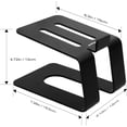 thumbnail image 3 of Elevate Your Sound: Desktop Speaker Stands, Aluminum Construction For Optimal Listening Experience, Space Saving Design For Compact Spaces, 3 of 5