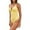 Yellow, variant on GYUJNB Womens One Piece Swimsuits Solid Color Beauty Back Swimsuit,XL
