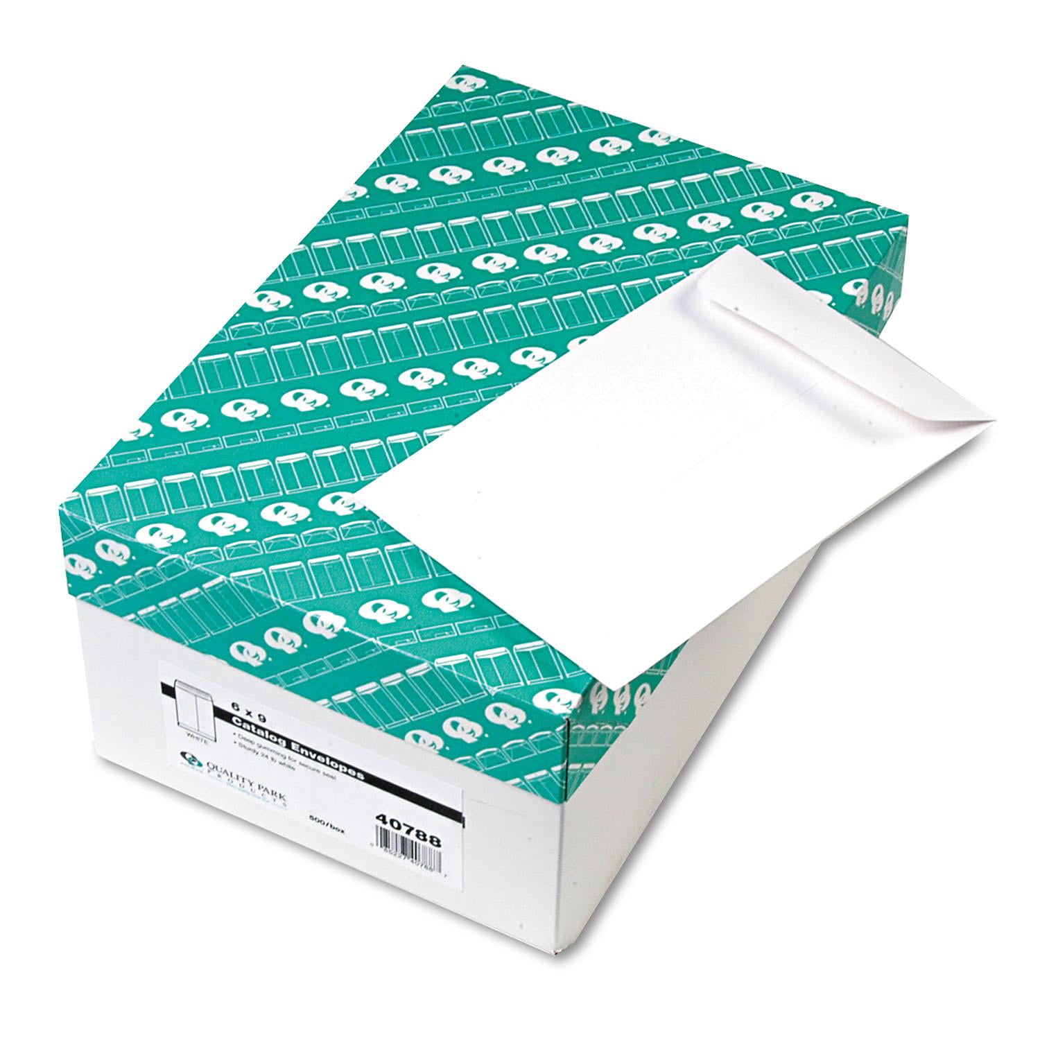Quality Park Catalog Envelope, 6 x 9, White 500/Box