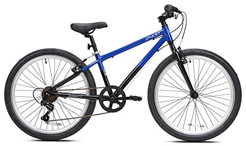 Kent International 24"" Kent 2400 Mountain Bike, Black/Blue