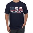 thumbnail image 2 of Wild Bobby USA Flag Pride One Nation One Team Eagle Soccer Graphic | Unisex Novelty T-Shirt | Soccer Football Fan Gift for Men Women Unisex Men Tee, 2 of 5