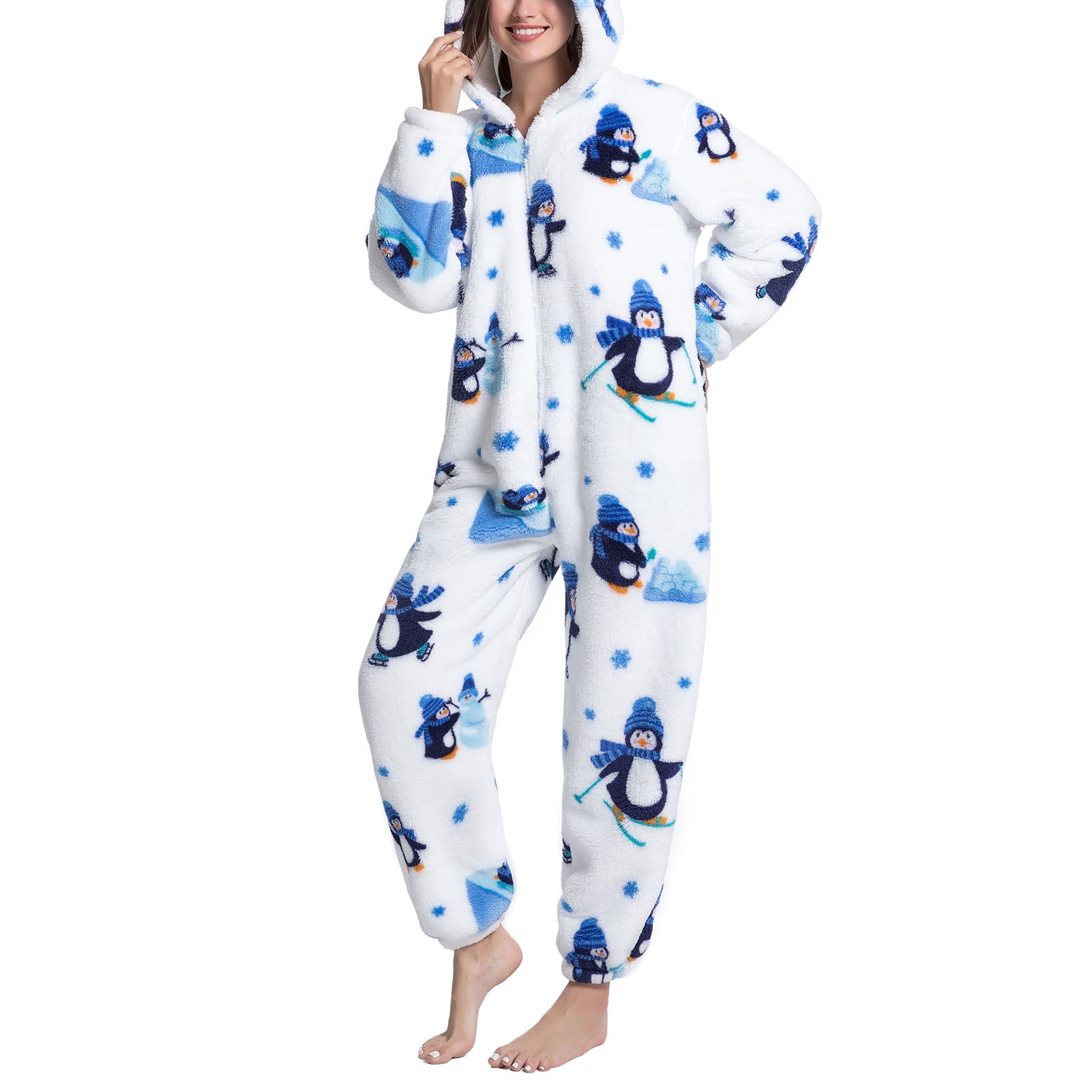 Pieza Pijama Pijamas De Hombre Enteros Mono De Oso Polar Para
