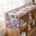 thumbnail image 6 of Table Runners 90 Inches Long Dress Scarves, Purple Flowers Farmhouse Coffee/Dining/Kitchen Table Runner for Living Room, Butterfly Spring Floral Rustic Farmhouse 13x90 Inch, 6 of 9