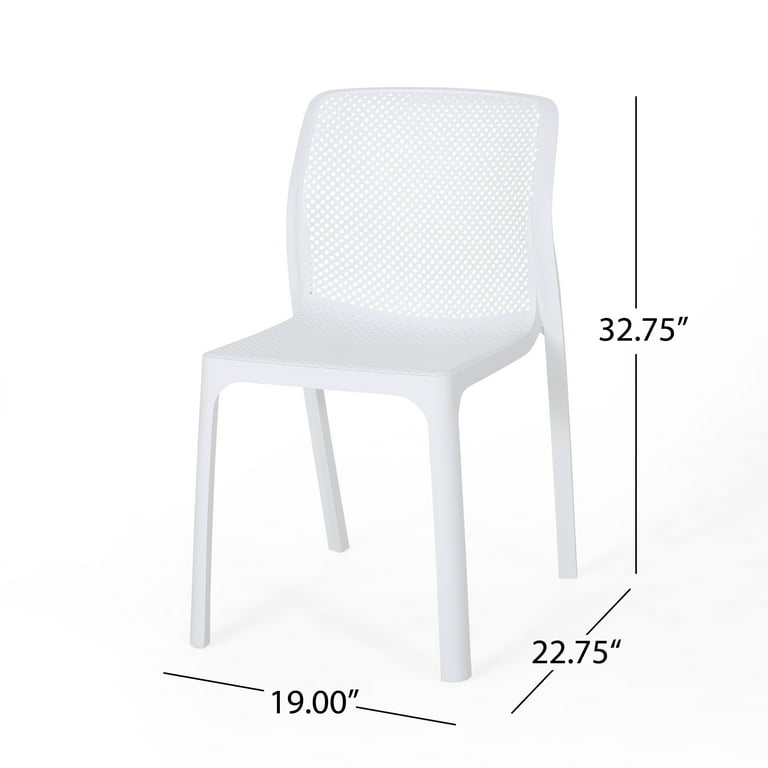 Walmart white best sale plastic chairs