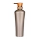 thumbnail image 1 of Dispensador de gel de ducha, contenedor de líquido para baño, dispensador de jabón vacío a prueba de fugas para Hexágono gris dorado, 1 of 9