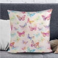thumbnail image 2 of FOR U DESIGNS Butterly Glitter Print 3 Pcs RV Dinette Cushion Covers Comfortable RV Couch Cover Stretch Pillow Case Sofa Furniture Protector Loveseat Chair Cover for RV Camper Car Bench, 2 of 8