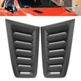 thumbnail image 4 of Bonnet Vents Car Refitting 2pcs Bonnet Air Vents Engine Hood Vent Car Refitting Fit For   RS MK2 Matte Black, 4 of 8