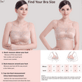 thumbnail image 7 of BIMEI Mastectomy Bra with Pockets for Breast Prosthesis Women's Full Coverage Wirefree Everyday Bra 8508,Beige, 38C, 7 of 7